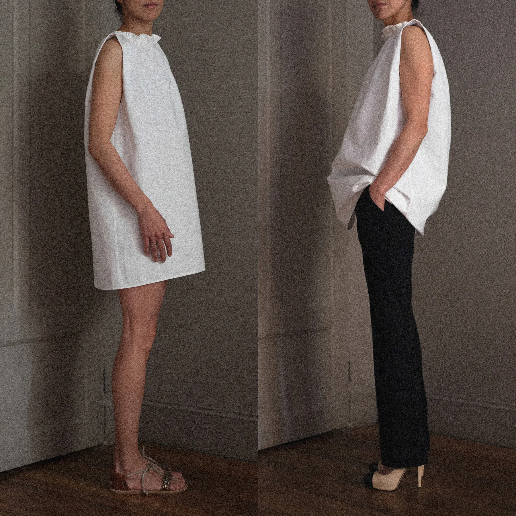 Atlantique Ascoli Short Sleeve Sweat Blouse