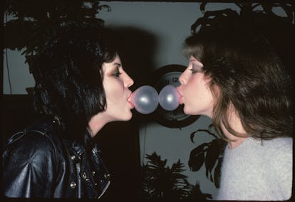 Joan Jett and Jackie Fox