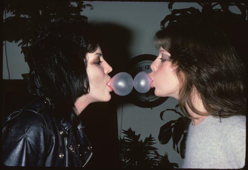 Joan Jett and Jackie Fox