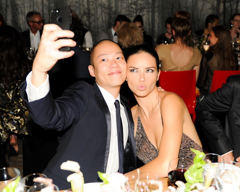 Jason Wu and Adriana Lima