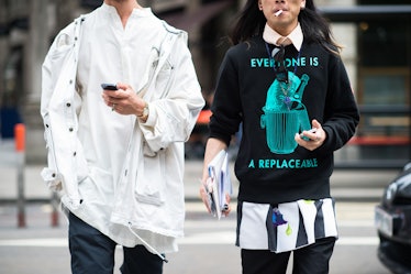 London Men's Fashion Week Street Style