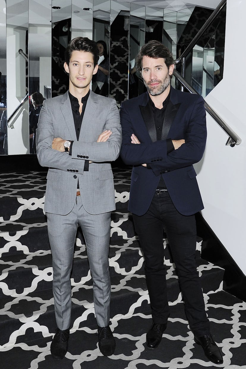 Pierre Niney and Jalil Lespert