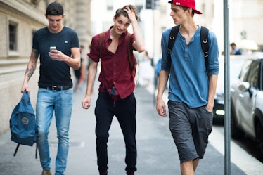 Milan Men's Fashion Week Spring 2015 Street Style