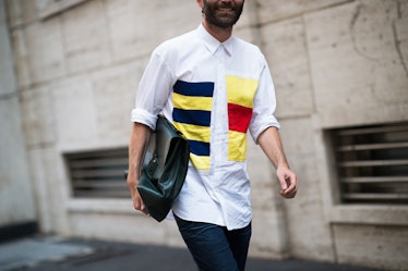 Milan Men's Fashion Week Spring 2015 Street Style