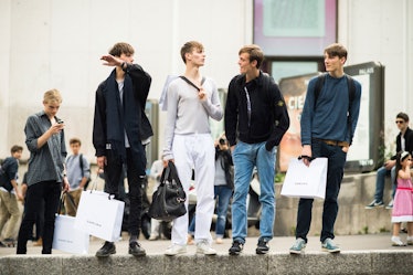 Paris Men’s Fashion Week Street Style Day 1