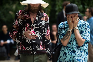 Paris Men’s Fashion Week Street Style Day 2