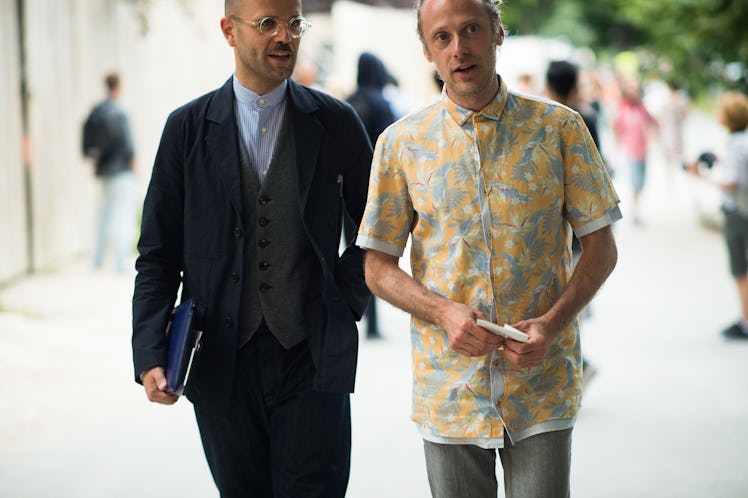 Paris Men’s Fashion Week Street Style Day 2