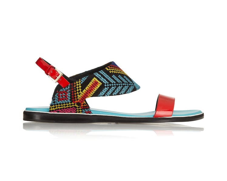 Nicholas Kirkwood flat sandals