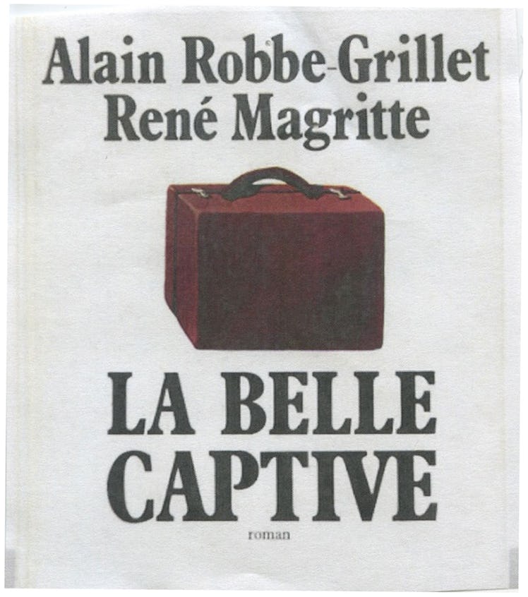 La Belle Captive, a novel by Alain Robbe-Grillet and René Magritte