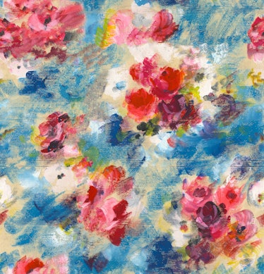 Band of Outsiders FW14 Painted Flower print