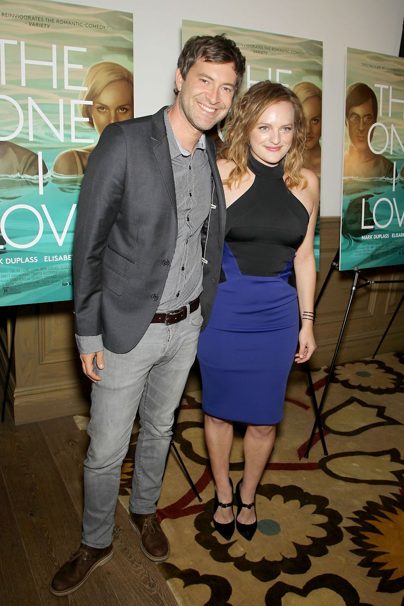 Mark Duplass and Elisabeth Moss