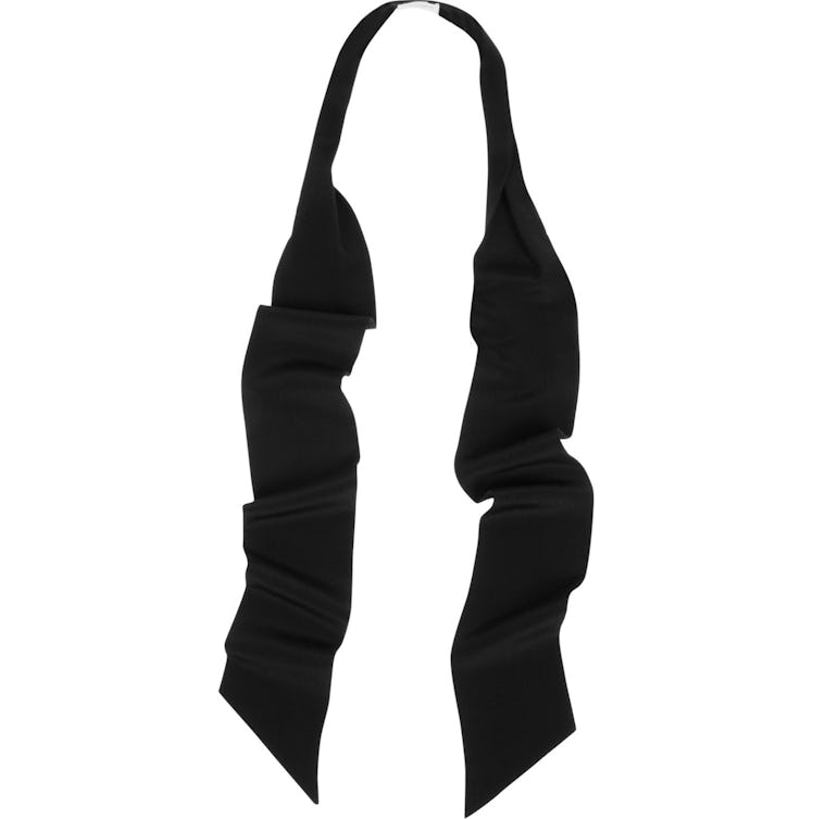 Saint Laurent tuxedo scarf