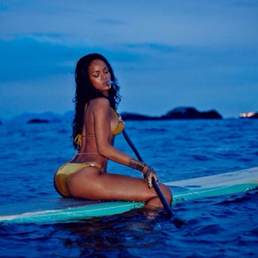 Rihanna surfboard