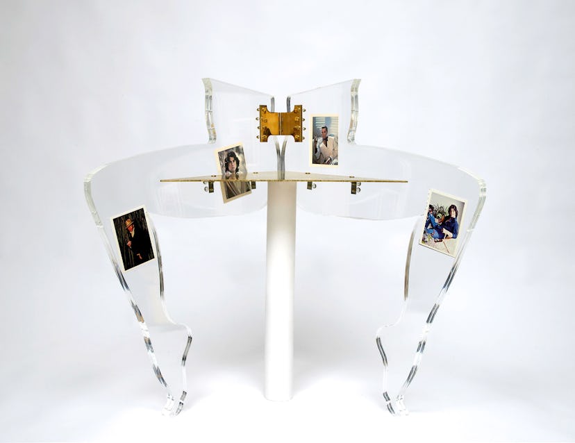 Leg Chair (John Travolta), 2010 by Anthea Hamilton