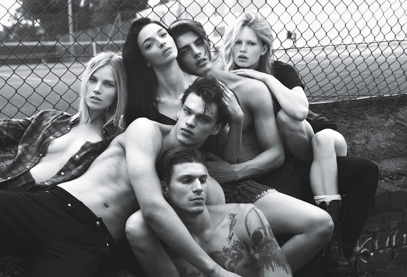 Supermodels normcore fashion