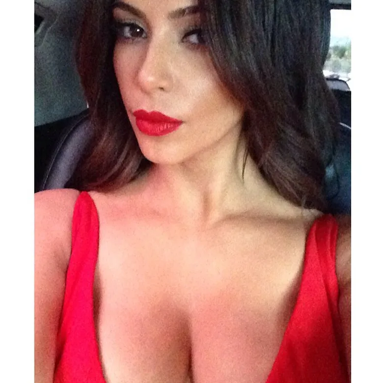 kim kardashian red dress makeup makeup for red dress