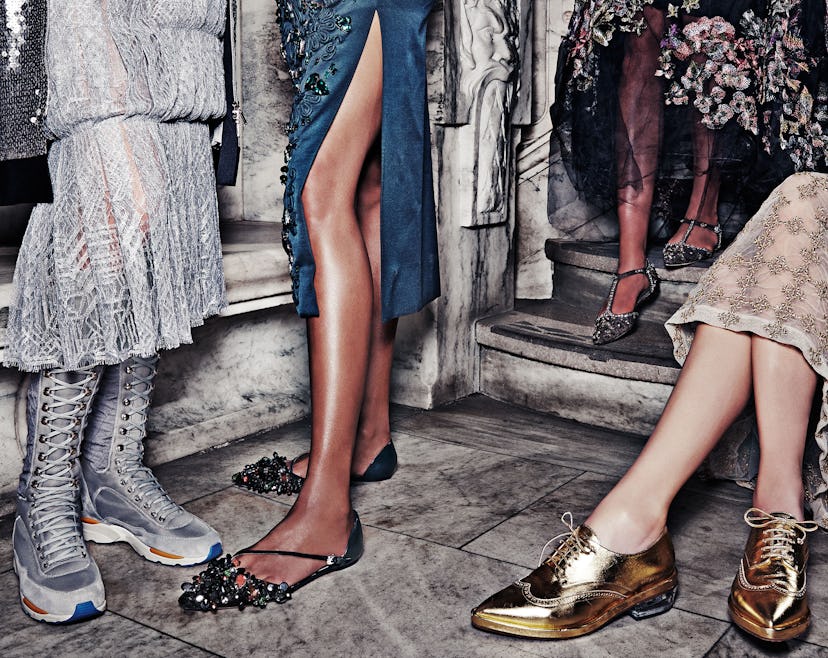 Black Tie Flats