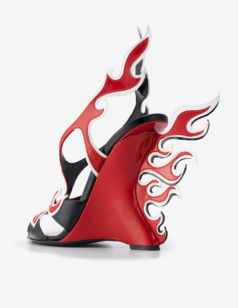 Wedge sandal from Prada’s spring 2012 collection
