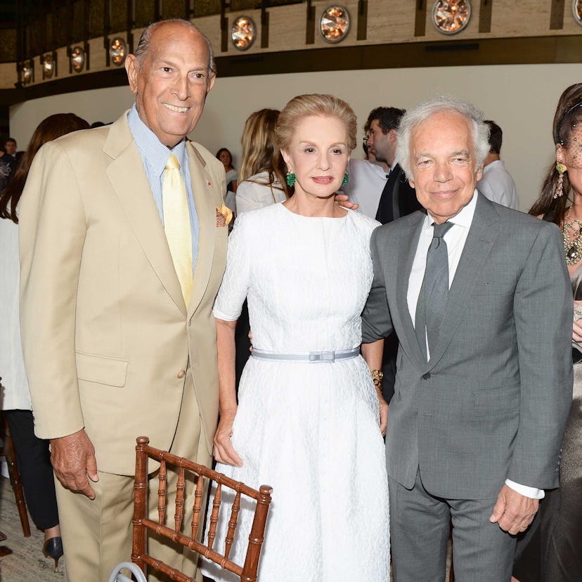 Oscar de la Renta, Carolina Herrera, and Ralph Lauren