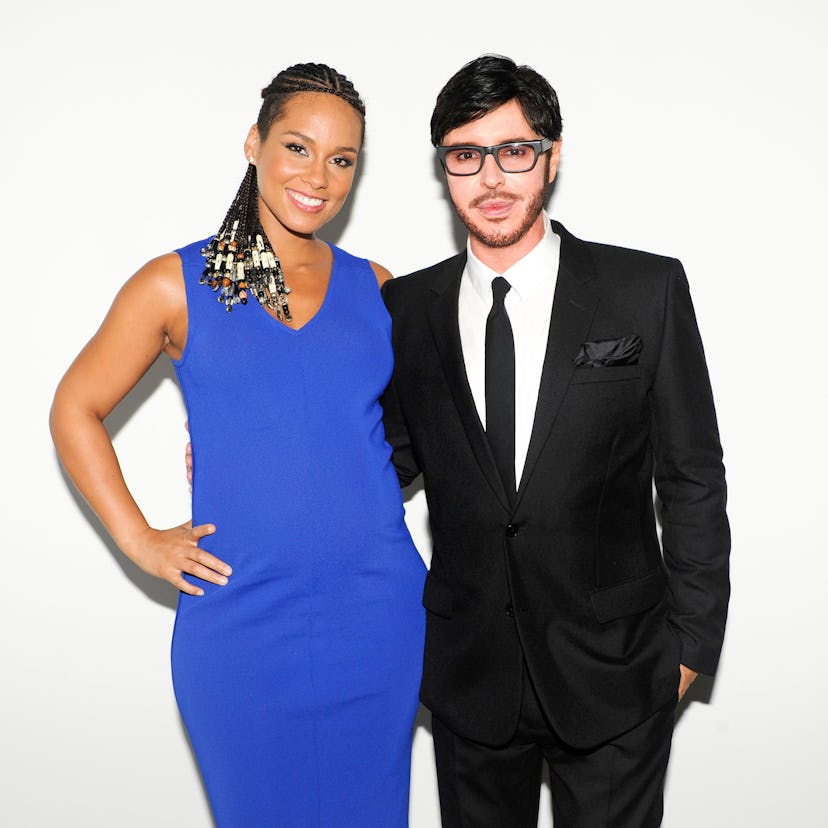 Alicia Keys and Francois Nars