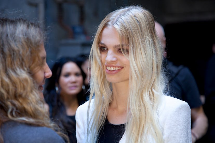 Vera Wang Spring 2015 Backstage Beauty