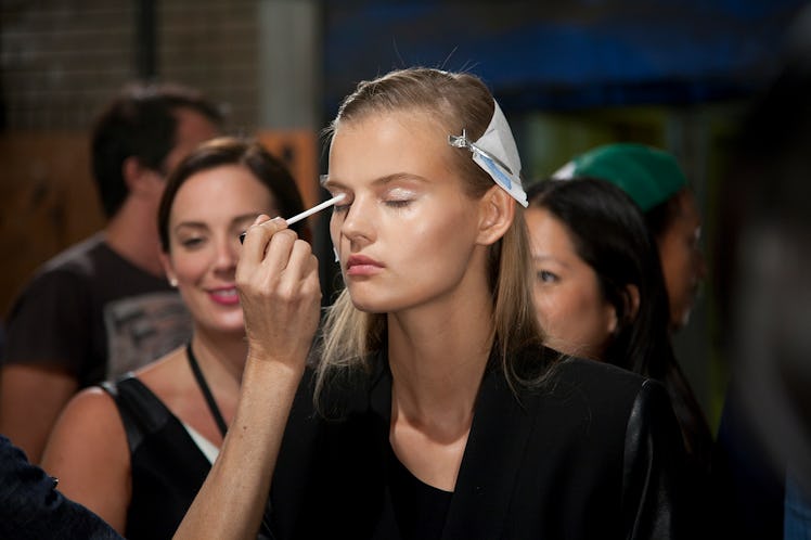 Backstage at Rag & Bone Spring 2015