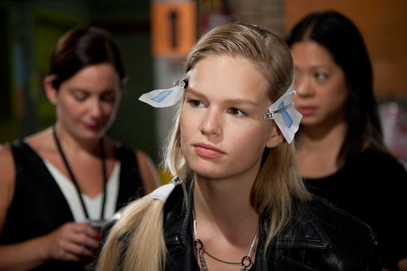 Backstage at Rag & Bone Spring 2015