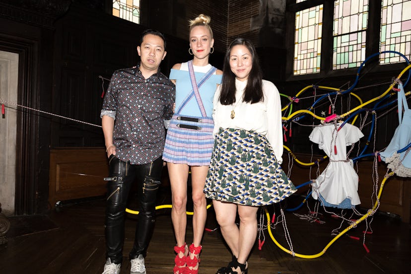 Humberto Leon, Chloe Sevigny, and Carol Lim