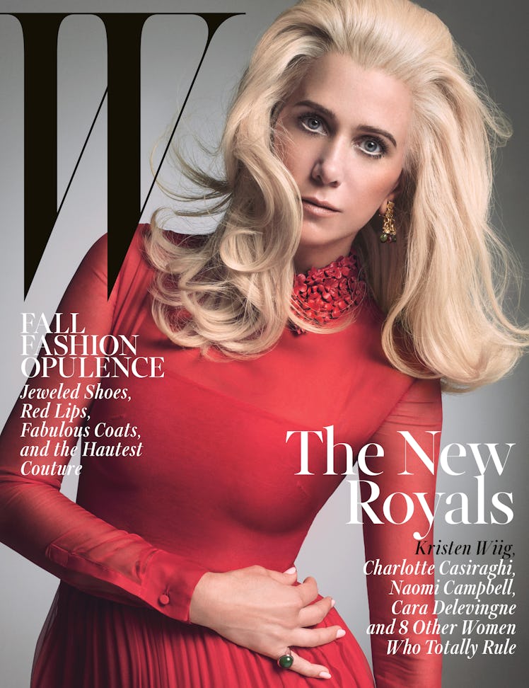 Kristen Wiig W Magazine October 2014