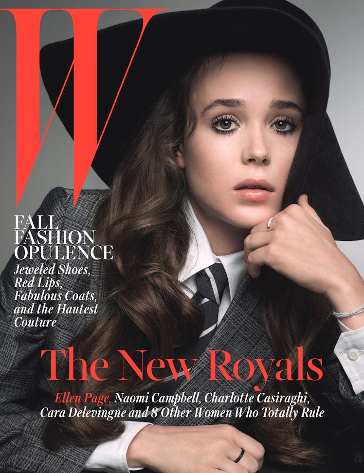 Ellen Page W Magazine October 2014