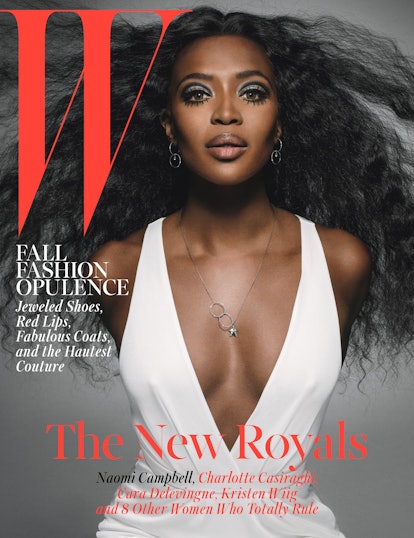 Naomi Campbell W Magazine October 2014