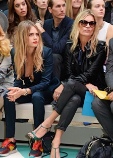 A Dynamic Duo - Cara Delevingne and Kate Moss