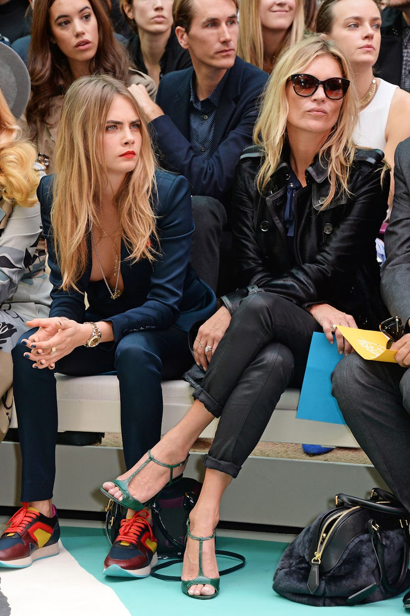 A Dynamic Duo - Cara Delevingne and Kate Moss