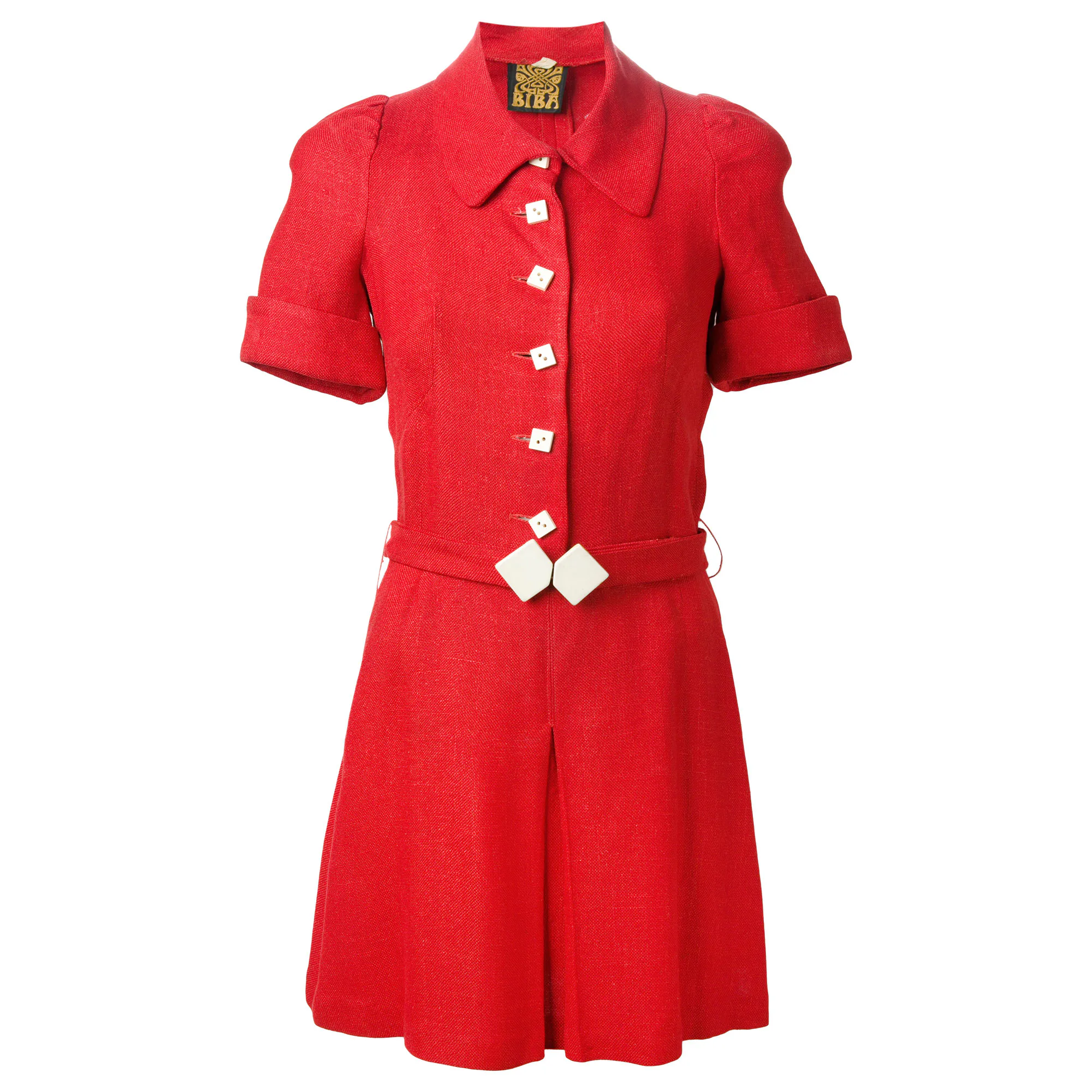 strapless open back dress &Daughter Red ADA Crewneck Cardigan main image 0