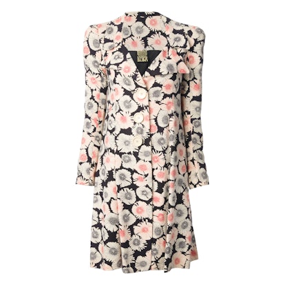 Biba Vintage Floral Print coat