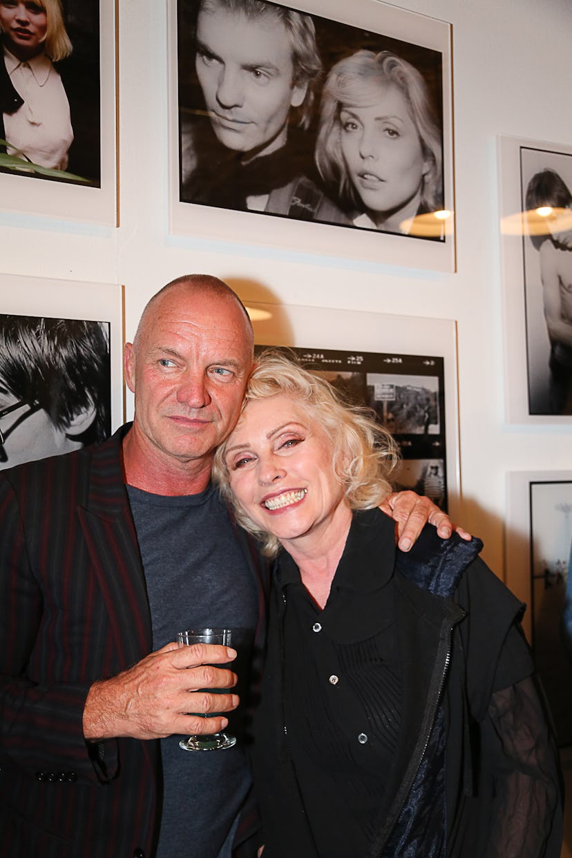 Sting and Debbie Harry