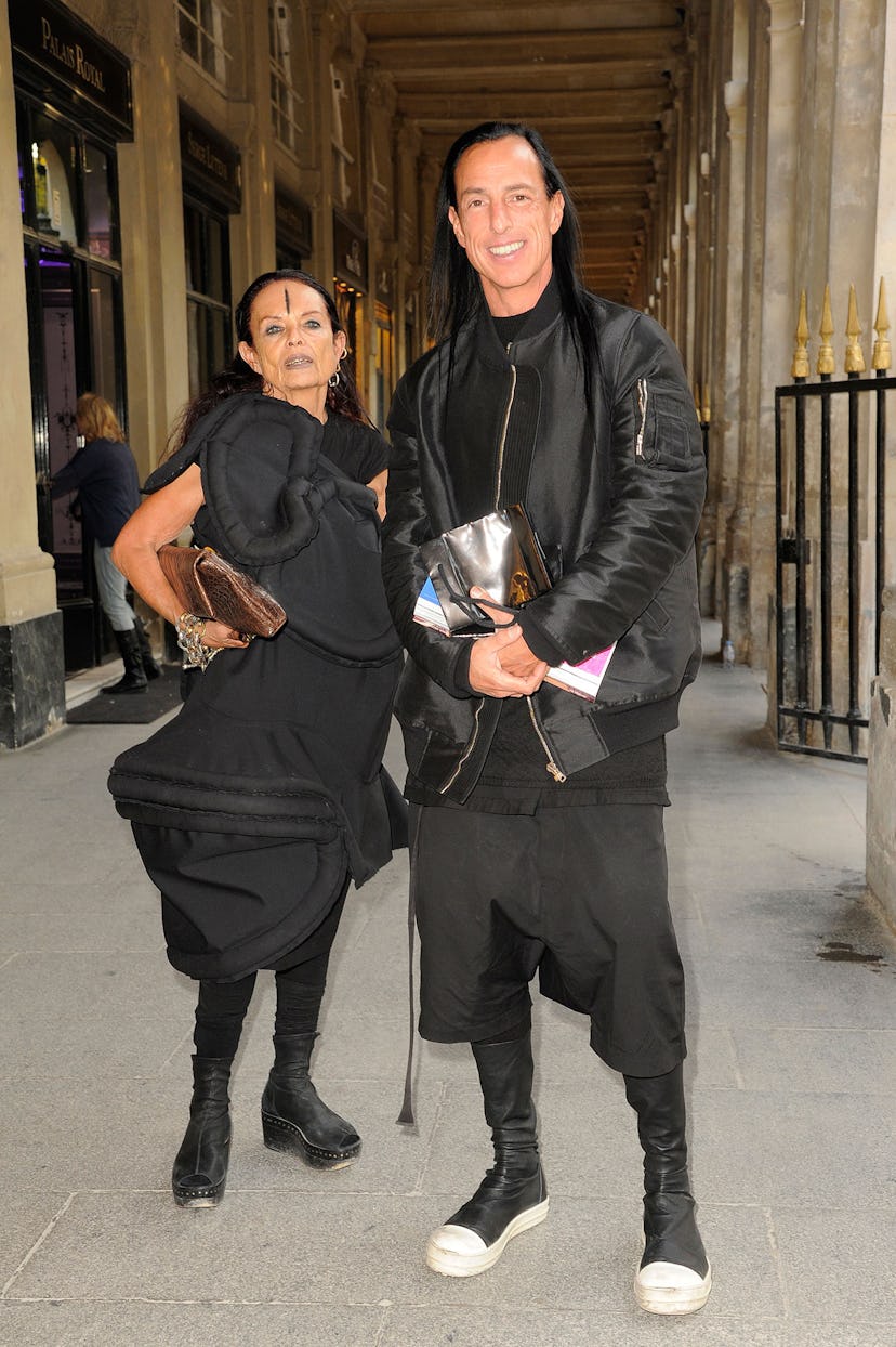 Michele Lamy and Rick Owens