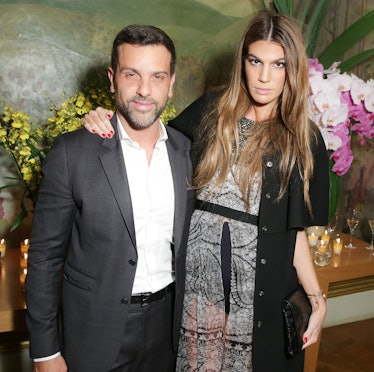 Alexandre Birman, pictured here with Bianca Brandolini,