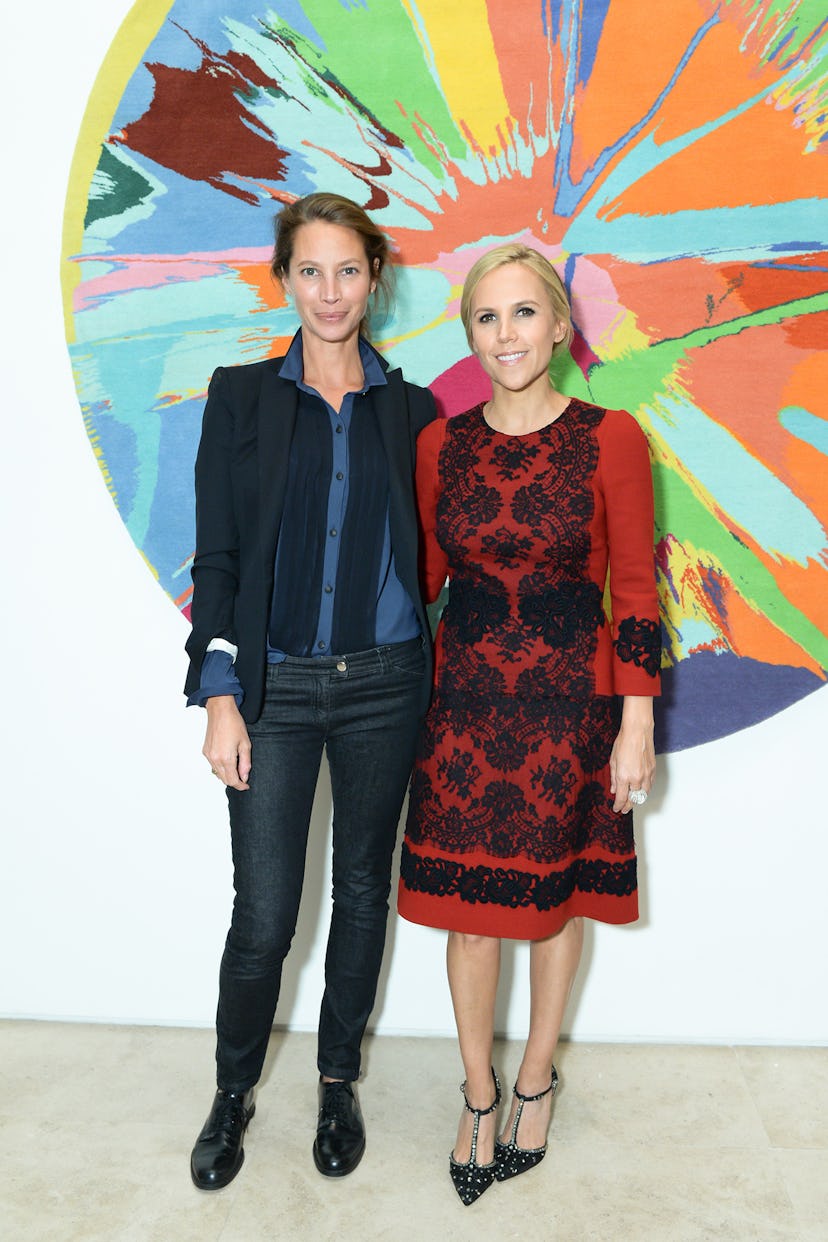 Christy Turlington and Tory Burch