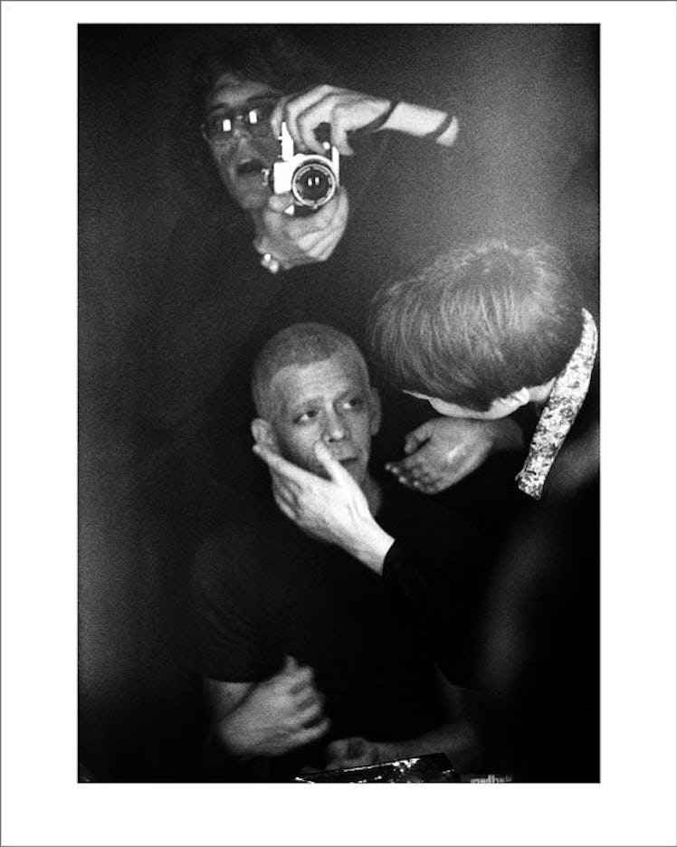 Lou Reed and Mick Rock in the mirror, London, 1974 by Mick Rock