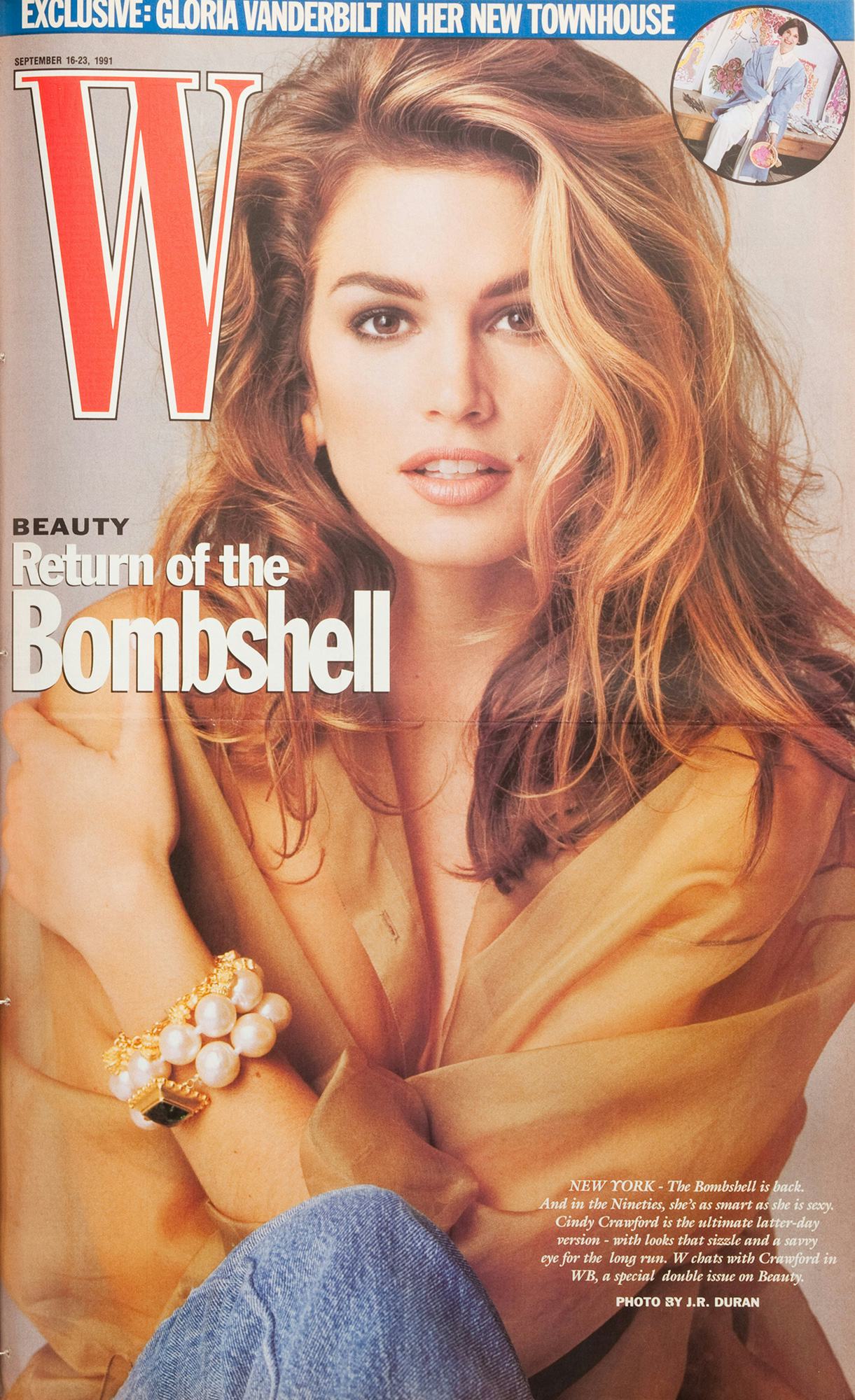 W Magazine 1999 June：Cindy Crawford W Magazine June 1999 - Cindy Crawford, Yohji Yamamoto | eBay