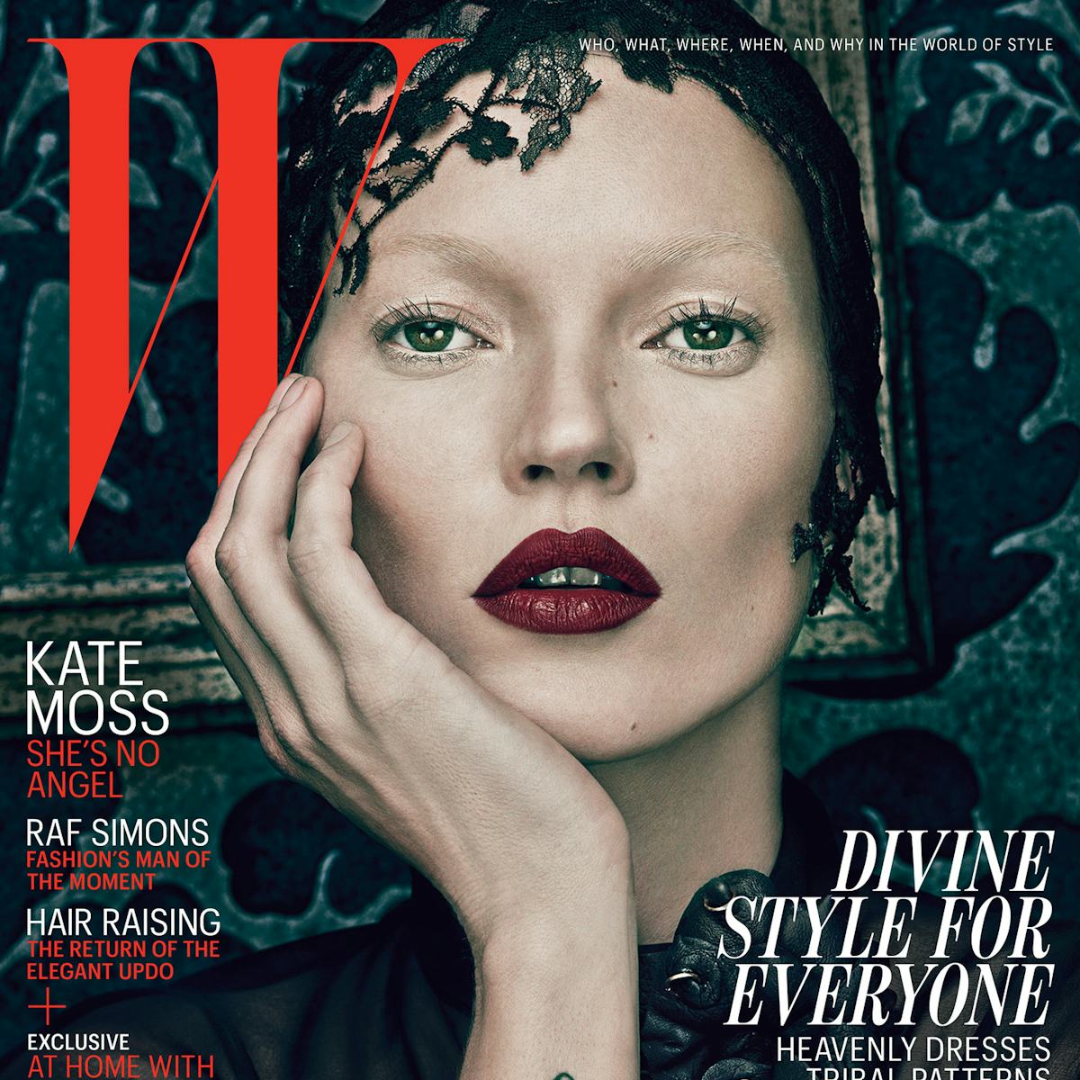 Kate Moss's Lower Back Tattoo Revealed