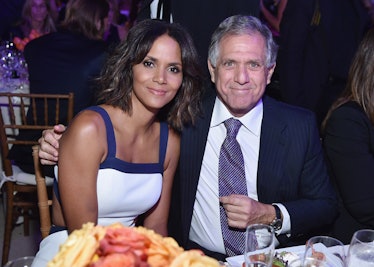 Halle Berry and Les Moonves