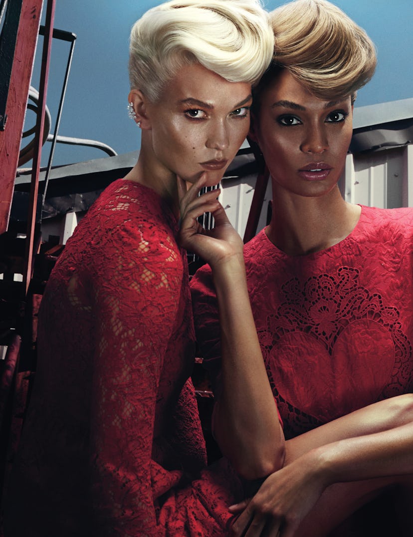 Karlie Kloss, Joan Smalls, Steven Klein