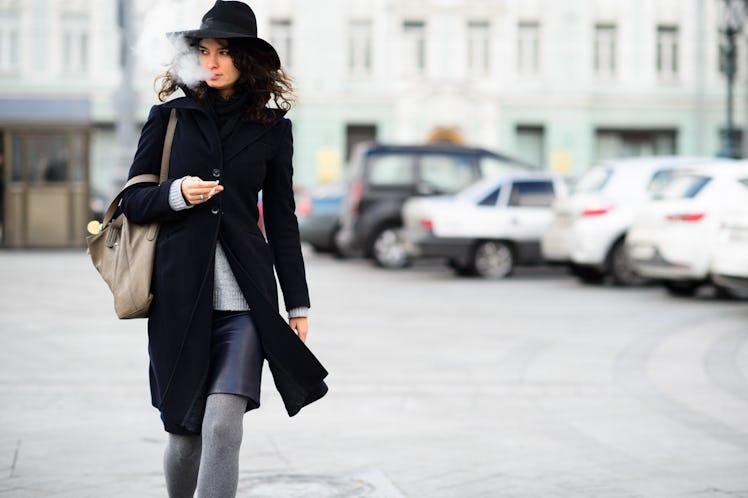 Mercedes-Benz Fashion Week Russia Street Style