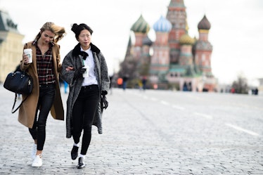 Mercedes-Benz Fashion Week Russia Street Style