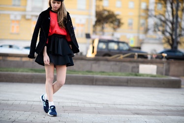 Mercedes-Benz Fashion Week Russia Street Style