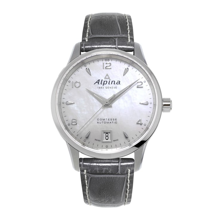 Alpina stainless steel watch