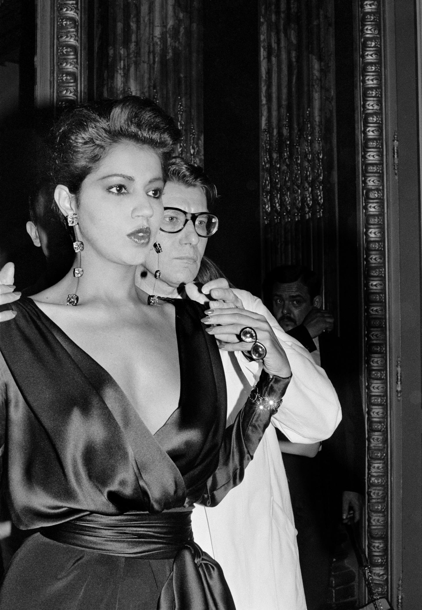 Roxanne Lowit Photographs Yves Saint Laurent