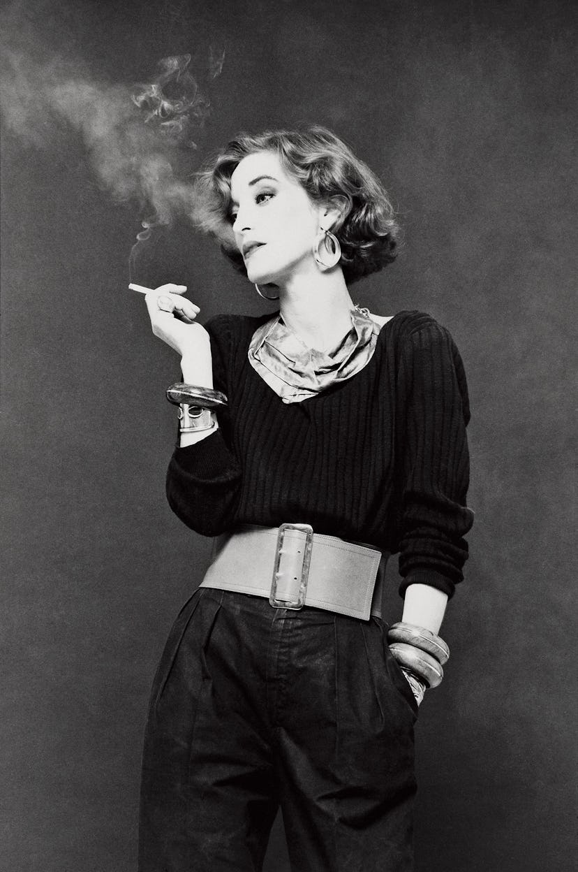 Loulou de la Falaise photographed by Jean-Pierre Masclet